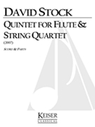 Quintet : For Flute and String Quartet (2007).