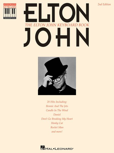 Elton John Keyboard Book.