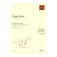 Capricho : Per Contrabaix I Piano / edited by Jordi Soler.