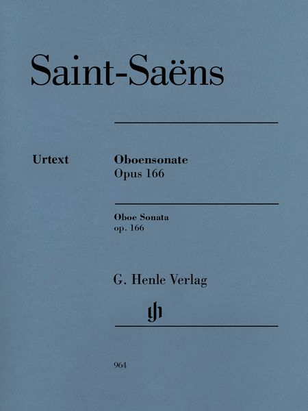 Oboensonate, Op. 166 / edited by Peter Jost.