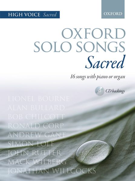 Oxford Solo Songs - Sacred : For High Voice.