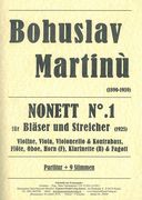 Nonett No. 1 : Für Bläser und Streicher (1925).
