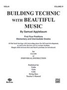 Violin : Building Technic With Beautiful Music, Vol. 4.