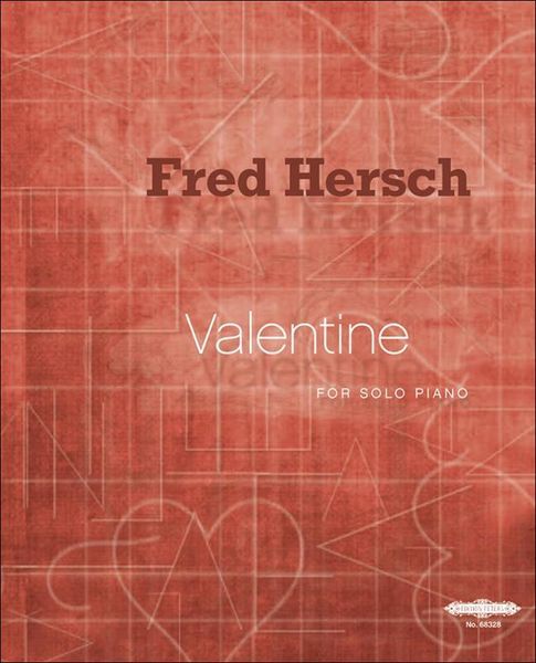 Valentine : For Solo Piano (2001).