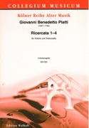 Ricercata 1-4 : Für Violine und Violoncello / edited by Frohmut Dangel-Hofmann.