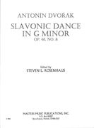 Slavonic Dance In G Minor, Op. 46 No. 8 : For Orchestra / Ed. by Steven L. Rosenhaus.