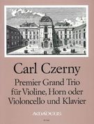 Premier Grand Trio, Op. 105 : For Violin, Horn and Piano.