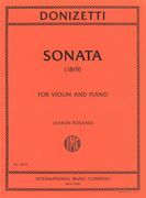 Sonata : For Violin and Piano (1819) / transcribed and edited by Aaron Rosand.