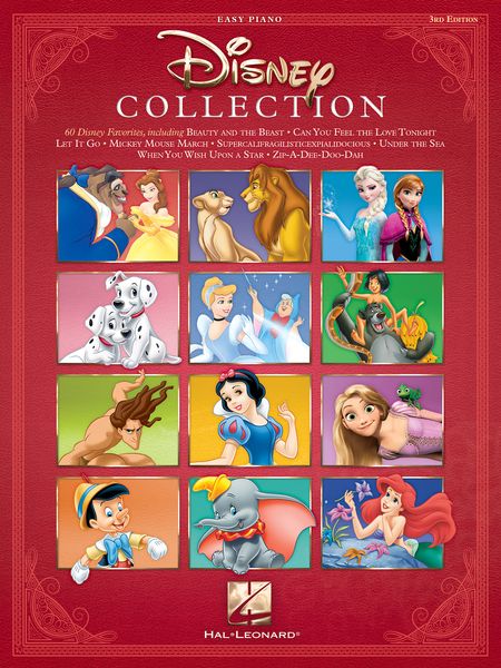 Disney Collection : For Easy Piano.