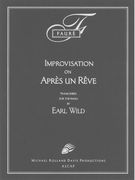 Improvisation On Après Un Rêve (Faure) : For Piano.