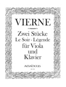 Zwei Stücke, Op. 5 : Für Viola und Klavier / edited by Bernhard Päuler.