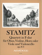 Quartett In F-Dur, Op. 8/3 : Für Oboe, Violine, Horn Oder Viola und Violoncello.