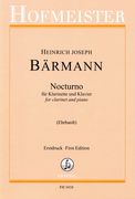 Nocturno : Für Klarinette und Klavier / edited by Susanne Ehrhardt.