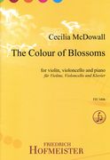 Colour Of Blossoms : For Violin, Violoncello and Piano.