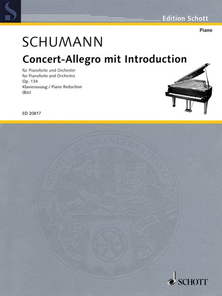 Concert-Allegro Mit Introduction, Op. 134 : Für Pianoforte und Orchester - reduction For Two Pianos.