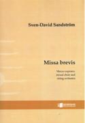Missa Brevis : For Mezzo Soprano, Mixed Choir and String Orchestra.