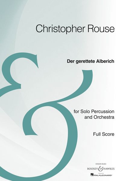 Gerettete Alberich : Fantasy For Solo Percussion and Orchestra (1997).