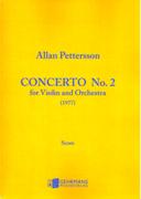 Concerto No. 2 : For Violin and Orchestra (1977).