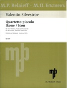 Quartetto Piccolo; Icon : For Two Violins, Viola and Violoncello.