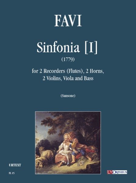 Sinfonia [I] (1779) : For 2 Recorders (Flutes), 2 Horns, 2 Violins, Viola and Bass.