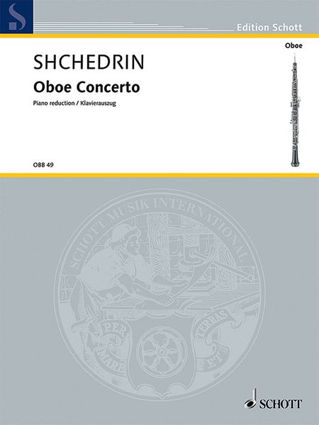 Oboe Concerto (2009) / Piano reduction by The Composer.