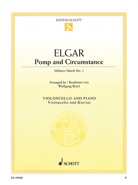 Pomp and Circumstance - Military March No. 1 : For Violoncello and Piano / arr. Wolfgang Birtel.