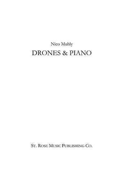 Drones & Piano : For Drones and Piano (2010).