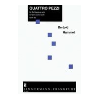 Quattro Pezzi, Op. 92 : For Percussion Solo (1990).