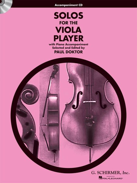 Solos For The Viola Player : Accompaniment CD / Selected and edited by Paul Doktor.