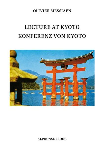 Lecture At Kyoto.