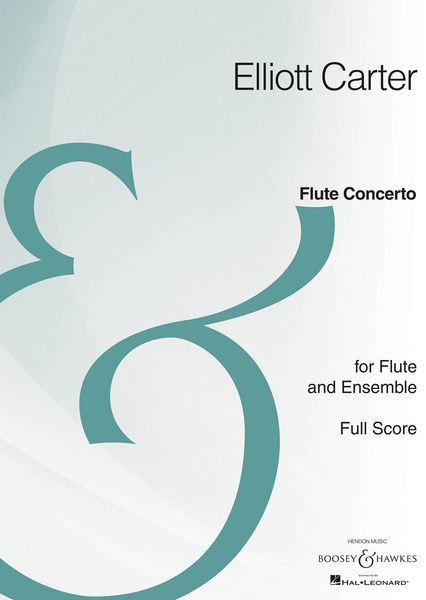 Flute Concerto : For Flute and Ensemble (2008) - 3rd Impression With Revisions, February 2010.