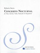 Concierto Nocturnal : For Flute, Clarinet, Violin, Violoncello and Harpsichord (1985).