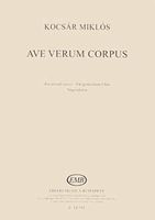 Ave Verum Corpus : For SATB A Cappella.