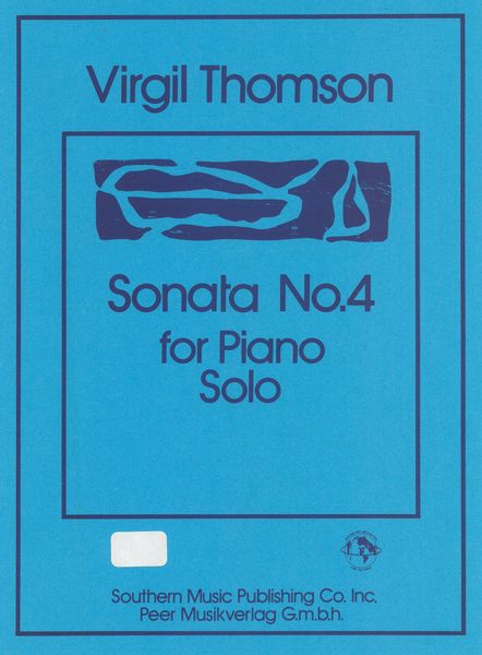 Sonata No. 4 : For Piano Solo.