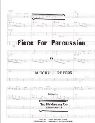 Piece For Percussion (An Ensemble For Four Players).