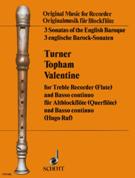 Three Sonatas of The English Baroque : For Treble Recorder and Continuo.