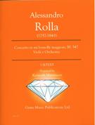 Concerto In Mi Bemolle Maggiore, Bi. 547 : Per Viola E Orchestra / edited by Kenneth Martinson.