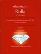 Concerto In Mi Bemolle Maggiore, Bi. 547 : Per Viola E Orchestra - reduction For Viola and Piano.