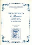 13 Toccate Di Diversi Autori Dalla Prima Parte De Il Transilvano / Ed. by Florindo Gazzola.