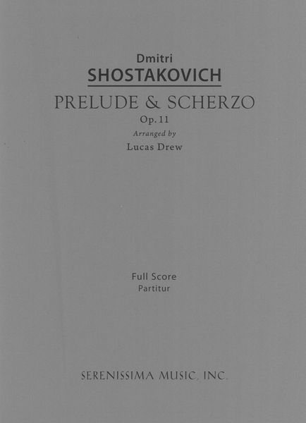 Prelude and Scherzo, Op. 11.