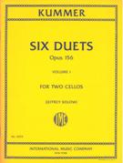 Six Duets, Op. 156 - Vol. I : For Two Cellos / edited by Jeffrey Solow.