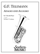 Adagio and Allegro, From Trumpet Concerto In D : For Tuba and Piano / arr. Norman F. Friedman.