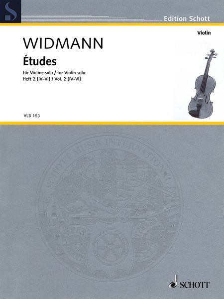 Etudes : Für Violine Solo, Heft 2 (IV-VI).