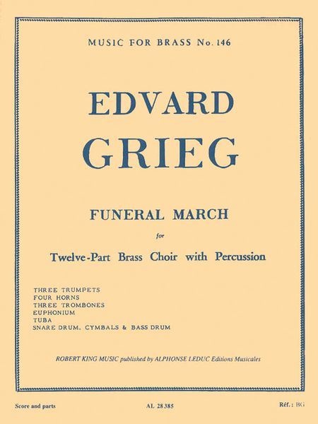 Funeral March : For 12 Part Brass Choir.