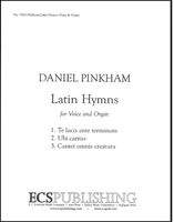 Latin Hymns : For Voice and Organ.
