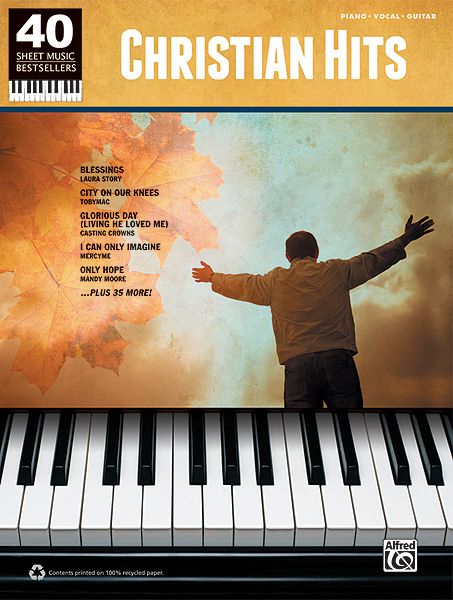 40 Sheet Music Bestsellers: Christian Hits.