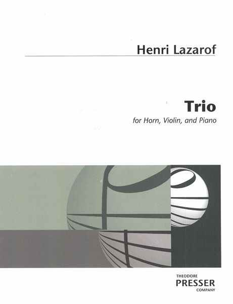 Trio : For Horn, Violin and Piano.