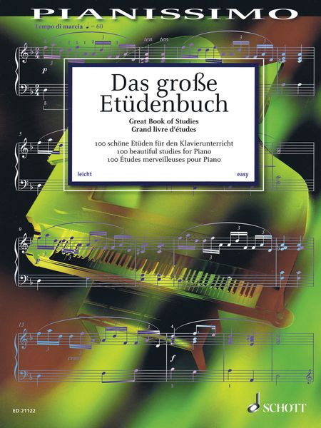 Das Grosse Etüdenbuch : 100 Schöne Etüden Für Den Klavierunterricht / Ed. Hans-Günter Heumann.