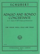 Adagio and Rondo In F Major : For Violin, Viola, Violoncello and Piano.