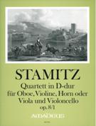 Quartett In D-Dur, Op. 8/1 : Für Oboe, Violine, Horn Oder Viola, und Violoncello.